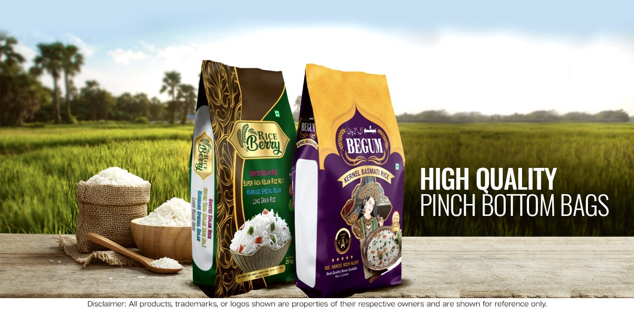 Bankey Bihari Packaging Private Limited - We have the best quality Rice  Packaging Bags, our clientele in rice packaging is spread throughout India.  So of you're also a rice manufacturer, call us